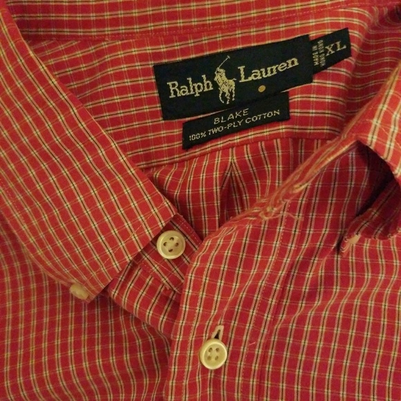 100 percent cotton Ralph Lauren long sleeve shirt - Picture 2 of 2
